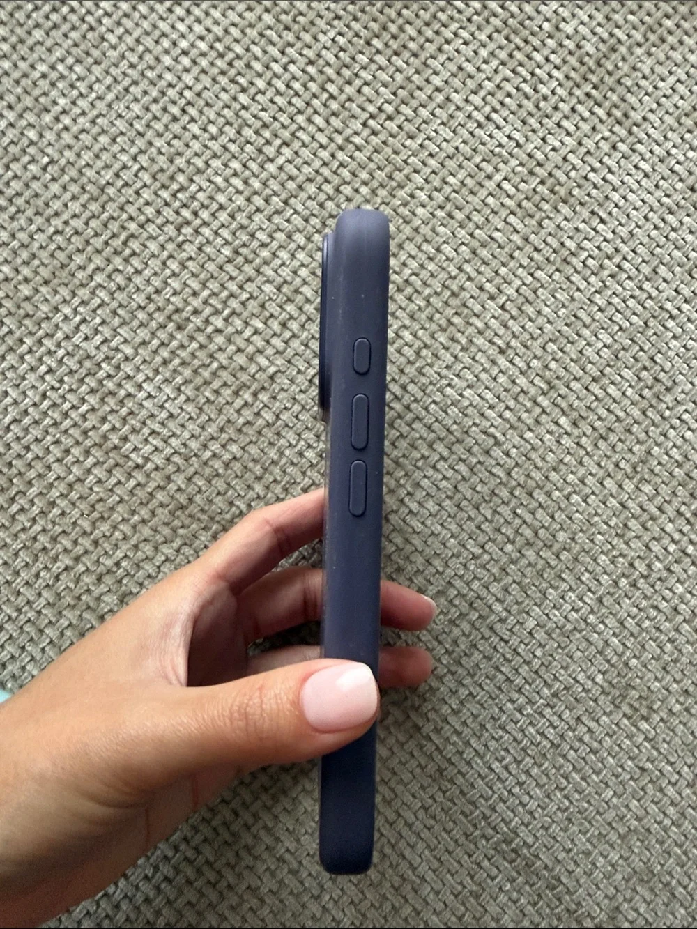 iPhone 17 pro Apple Silicone iPhone Case in Deep Plum